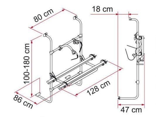 Carry Bike Caravan Universal