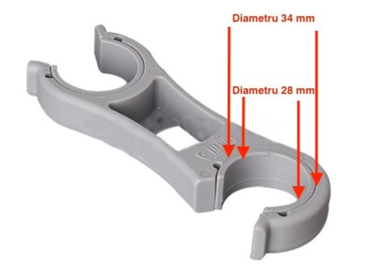 Clema suport biciclete Fiamma