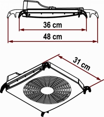 Ventilator Fiamma Turbo Kit