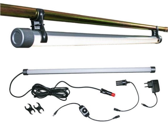 Insight LED 12V/230V Haba, iluminare puternica pentru camping