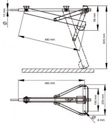 Picior de calare Alko