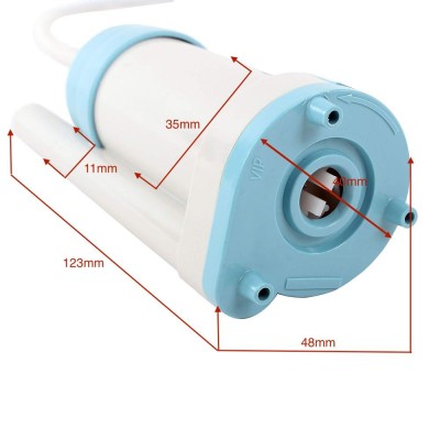 Pompa submersibila Comet VIP PLUS cu dimensiuni indicate
