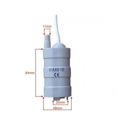 pompa submersibila rulota dimensiuni 50 mm si 90 mm