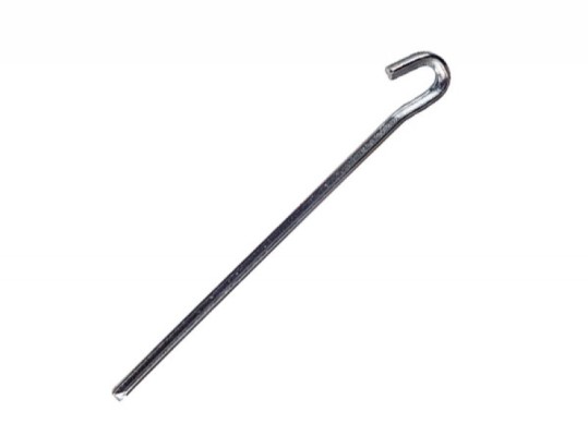 10 cuie cort 18cm metal pentru suprafete moi,iarba, padure