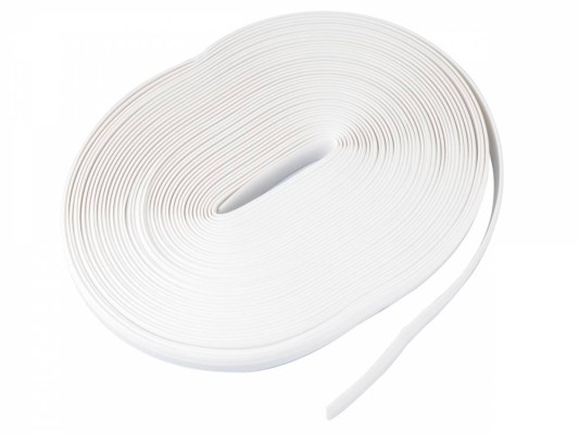 garnisaj pe rola, alb 12mm