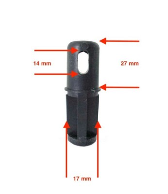 Set 3 doape cu orificiu 19mm