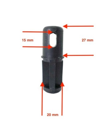 Set 3 doape cu orificiu 22mm