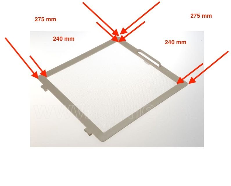 Plasa anti insecte MPK 28x28 pentru trapa rulota
