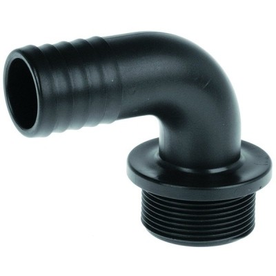 stut in L Maas 3/4 pentru furtun apa 25 mm din plastic