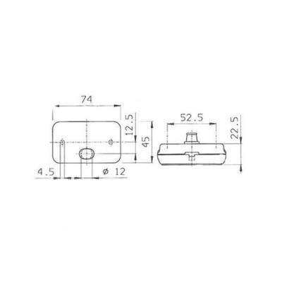 Lampa frontala de pozitie Jokon