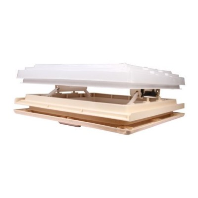 Trapa pentru rulota, MPK, ventilatie permanenta, alb mat