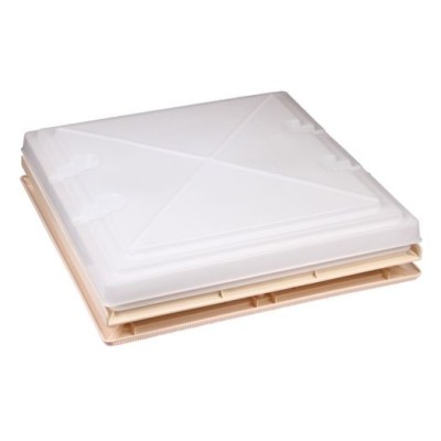 Trapa pentru rulota, MPK, ventilatie permanenta, alb mat