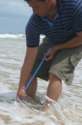 Cuie plastic pentru nisip Bluescrew S, set 4 buc.