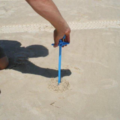 Cuie plastic pentru nisip Bluescrew S, set 4 buc.