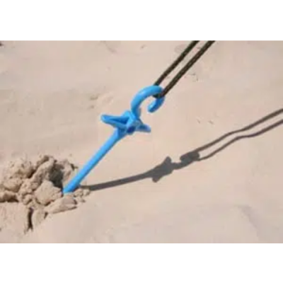 Cuie plastic pentru nisip Bluescrew L, set 2 buc.