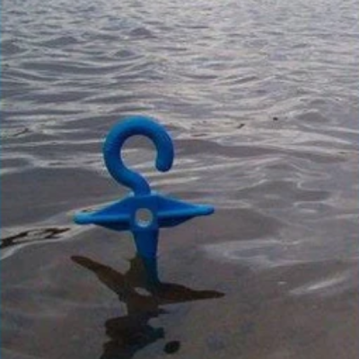 Cuie plastic pentru nisip Bluescrew L, set 2 buc.