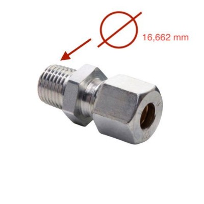 Racord 8mm x 3/8ext.