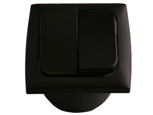 Intrerupator dublu complet maro