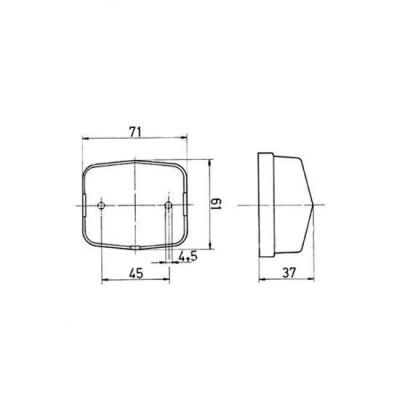 Lampa frontala de pozitie Jokon