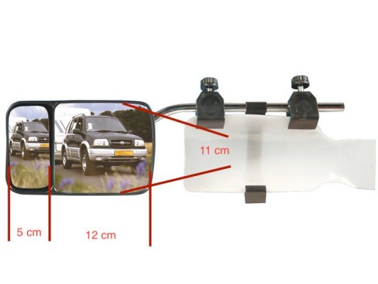 Set oglinzi retrovizoare pentru rulota sau remorca, Haba