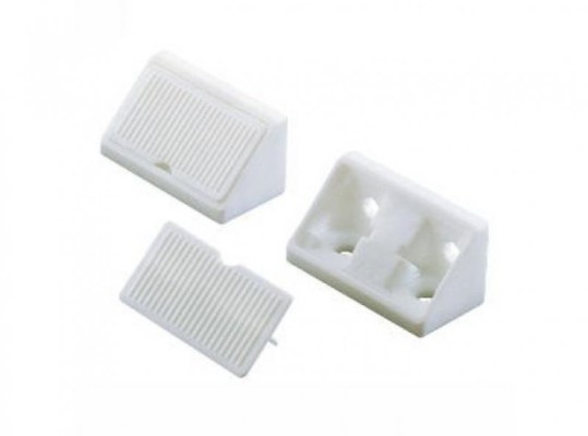 Coltar alb cu capac set 6 bucati