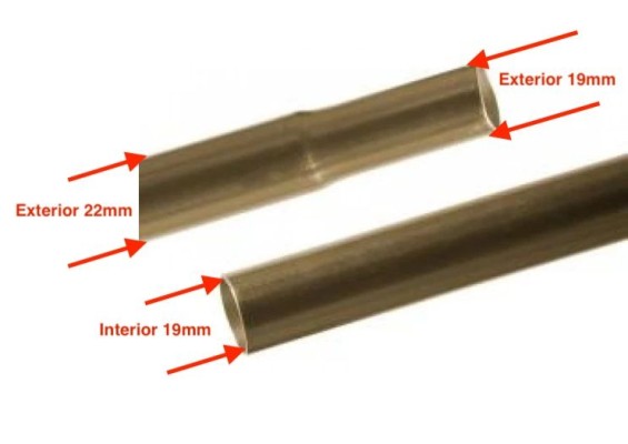 Bat prelungitor 70/65 22mm