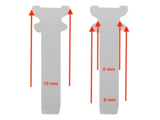 Cursor din plastic set 2 bucati