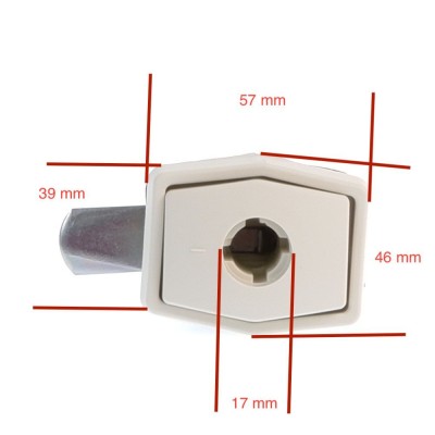 Incuietoare Zadi alb