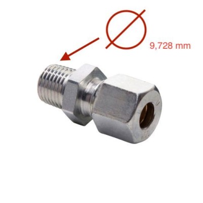 Racord 10mm x 1/8ext