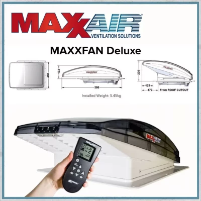 Trapa MaxxFan Deluxe white