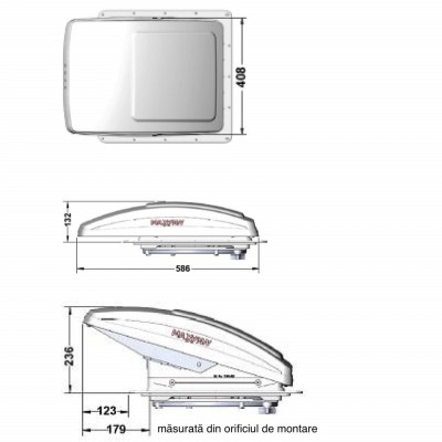 Trapa MaxxFan Deluxe white
