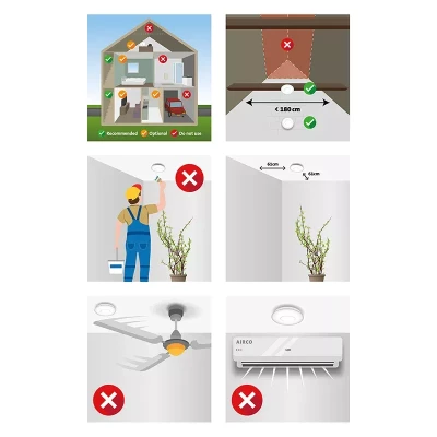 Alecto detector de fum