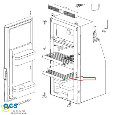 Grila Thetford T1090 33x26