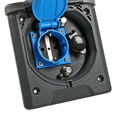 Priza externa multifunctionala Fawo alb