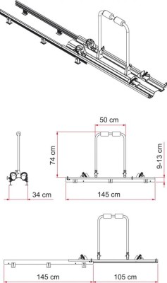 Fiamma Garage Slide Pro Bike