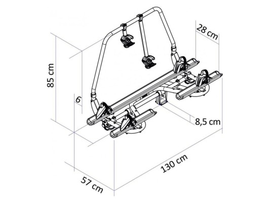 Suport de bicicleta Thule Caravan SuperB