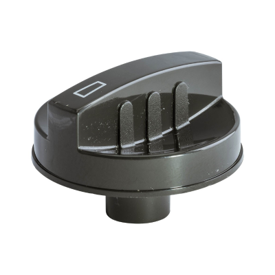 Buton original Dometic pentru termostat, compatibil cu frigidere Dometic- Electrolux RM 5300. Culoare negru