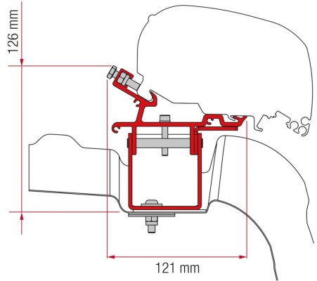 Fiamma F80 kit VW Crafter 2017