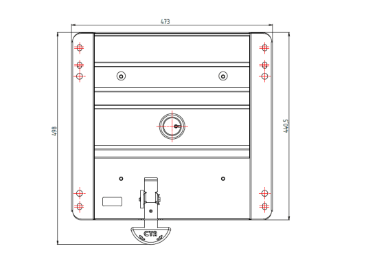 Platforma rotativa Transit 2006/2014