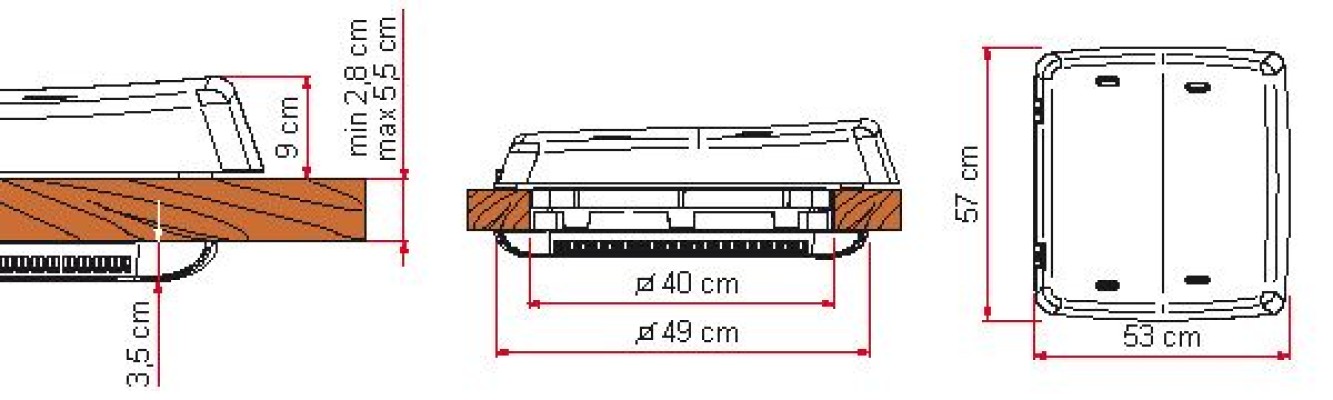 Trapa Fiamma Vent F Pro 40
