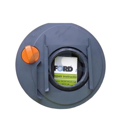 Waste-holding tank plate