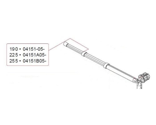 Rafter end part left 225