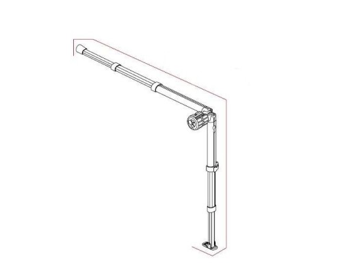 Right rafter + support leg