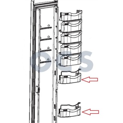 Buzunar de usa de frigider Dometic RML 8230 Hobby