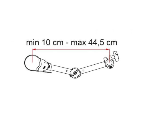 Fiamma Bike Block Pro S D1 negru