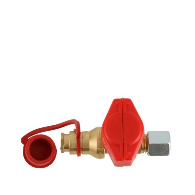 Robinet gaz cu cupla rapida