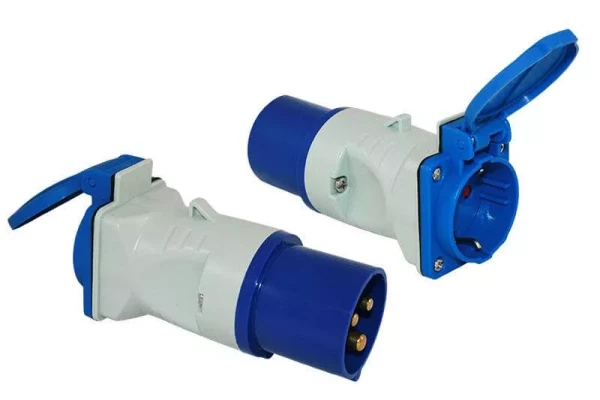 Haba Adaptor, stecher CEE la priza Schuko. 230V 16A