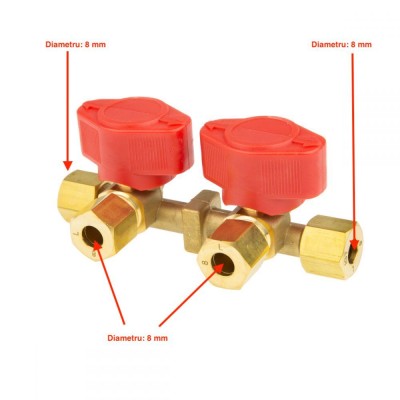 Robineti pentru gaz 2x