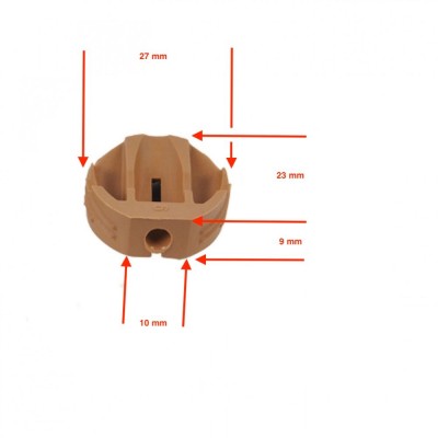 Conector rotund set 5 bucati