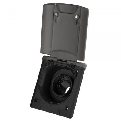 Buson de apa cu capac magnetic antracit